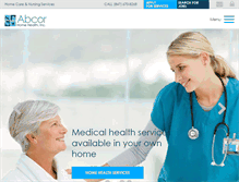 Tablet Screenshot of abcor.com